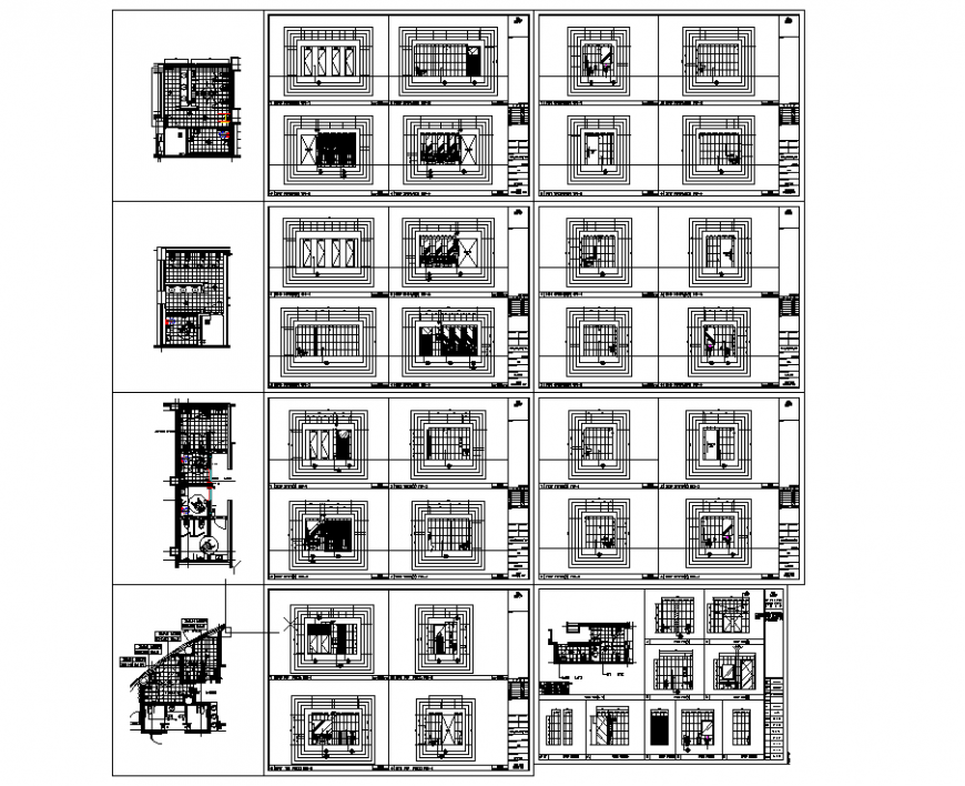 The top view of house plan detail dwg file.