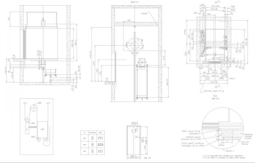 The top view window plan detail dwg file.