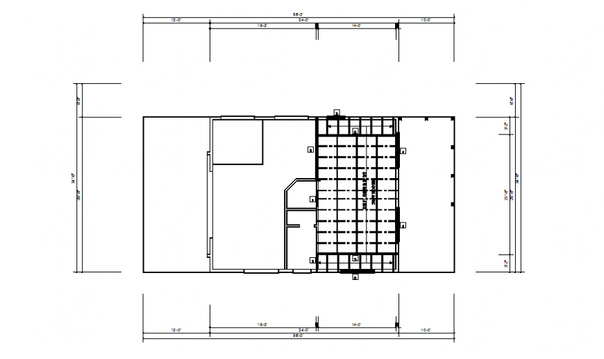 Third ceil house planning detail dwg file