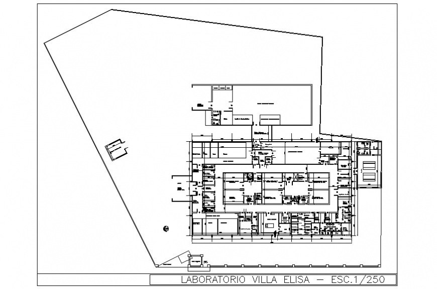 Third floor plan details of industrial plant cad drawing details dwg file