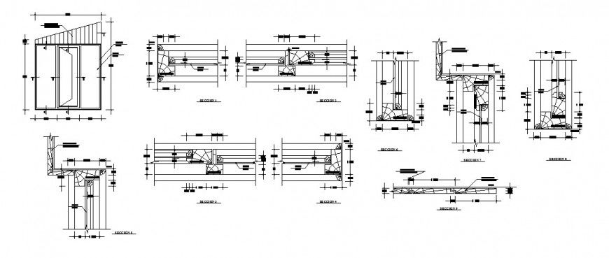 Toilet door detail drawing in dwg AutoCAD file.