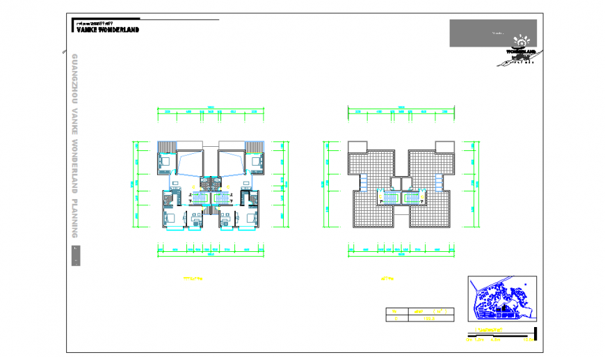 Top layer duplex lower plan Detail in autocad file