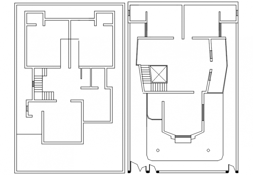 Top view apartment and spacing file