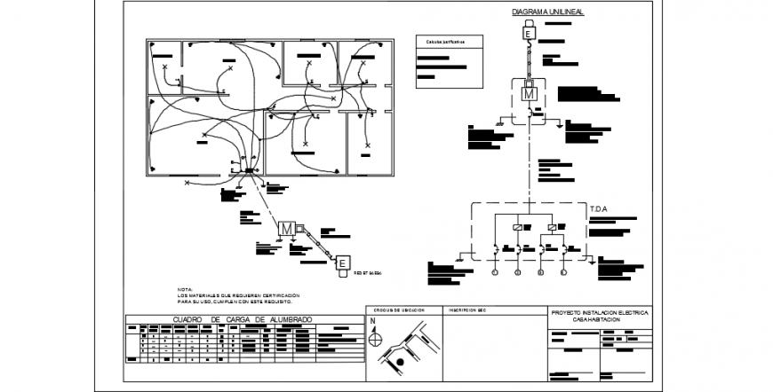 Top view electrical layout plan detail dwg file