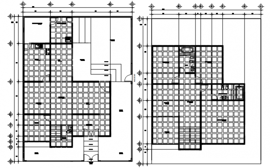 Top view flooring concept file detail