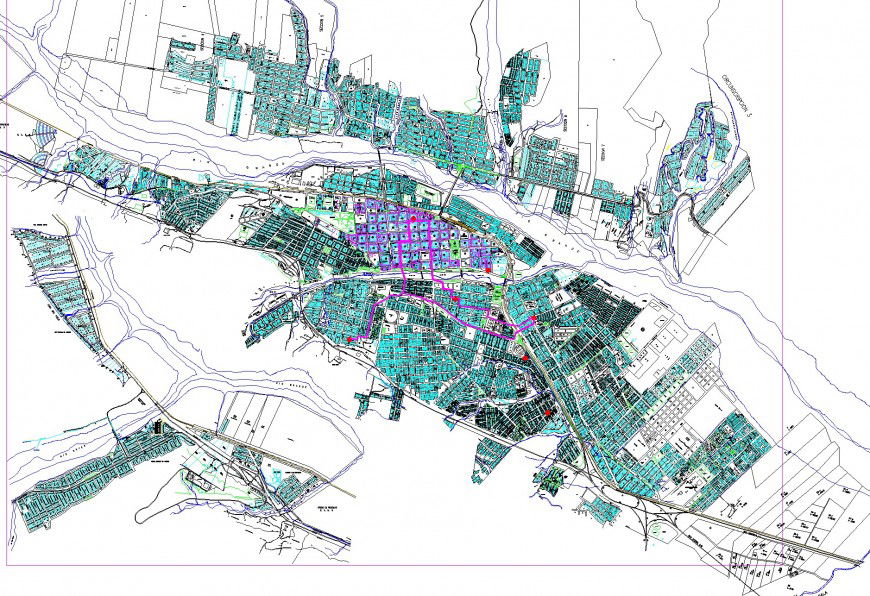 Topogray contour line autocad file