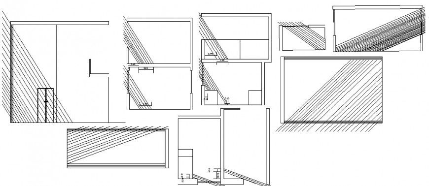 Tourist restaurant elevation and auto-cad drawing details dwg file
