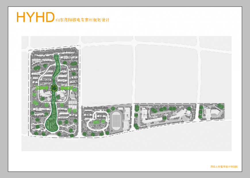 Town planning detail layout 3d max file