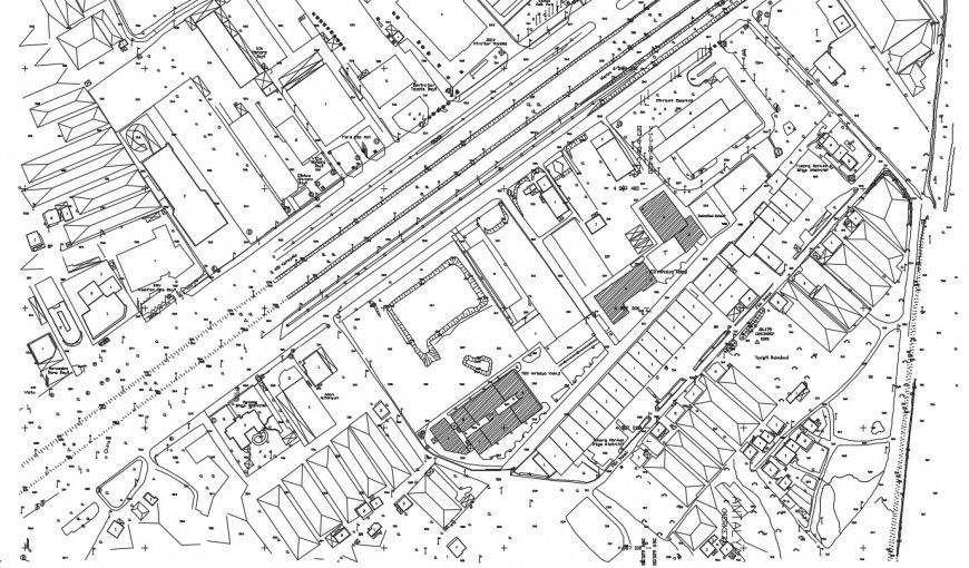 Town planning map of Atalanta cad drawing details dwg file