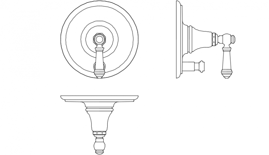 Tradtional style shower design