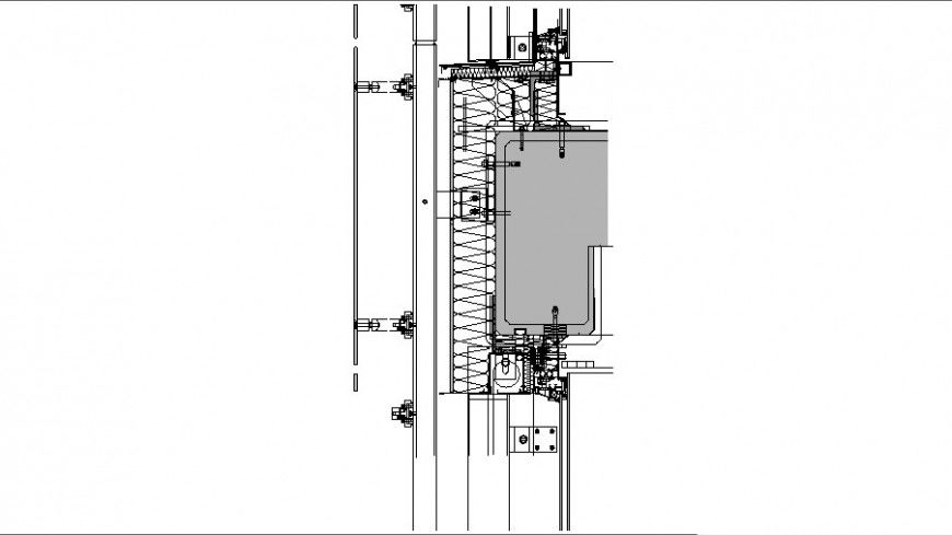 Transport office in industrial area in dwg file.