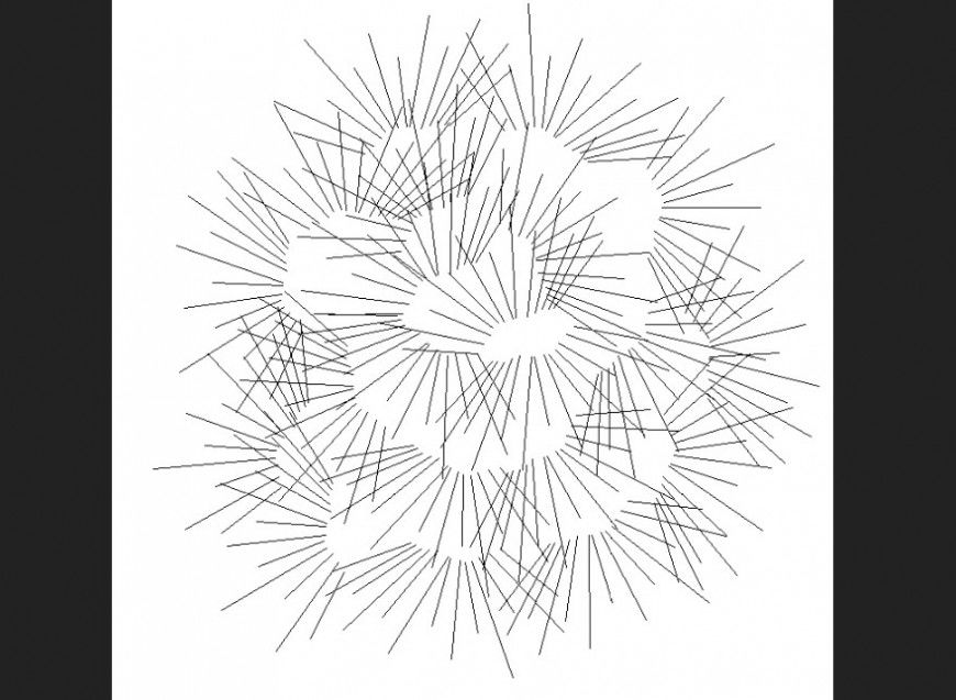 Tree plan with detail dwg file.