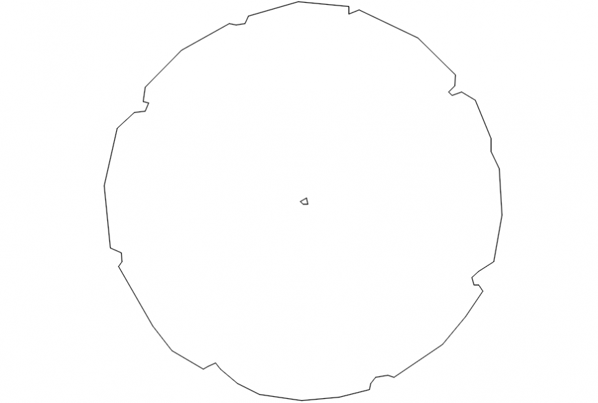 Tree shade 2d top  block model