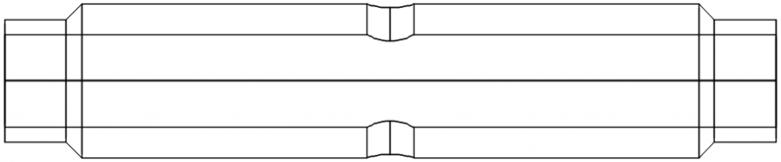 Turn-b bathtub elevation block cad drawing details dwg file