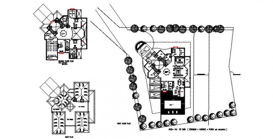 Typical big bungalow of a USA project
