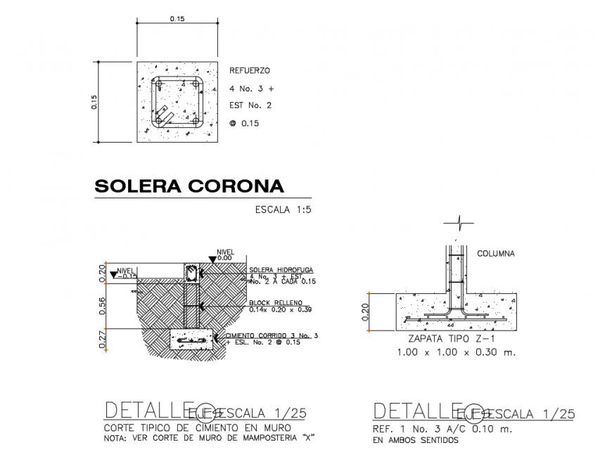 Typical cutting court in room prefabricated concrete slab details dwg file