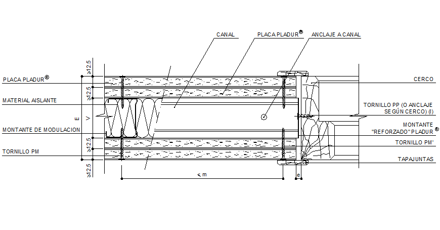 Typical door frame detail drawing in dwg file.