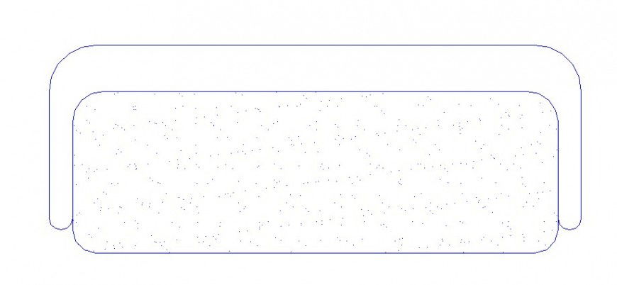 Unique Sofa Set Block in 2D CAD Format with Elevation