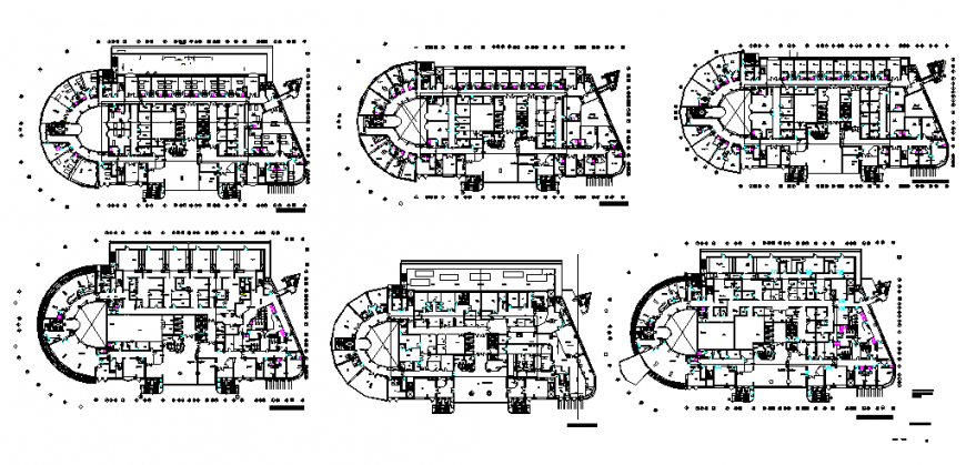 University working drawing plan in dwg file.