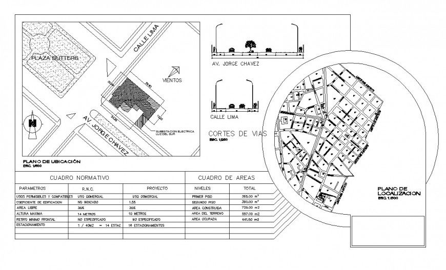 Urban city road detailing 2d view CAD structure layout file in autocad format