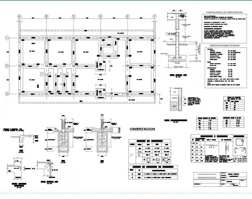 Urban region medical store autocad fil