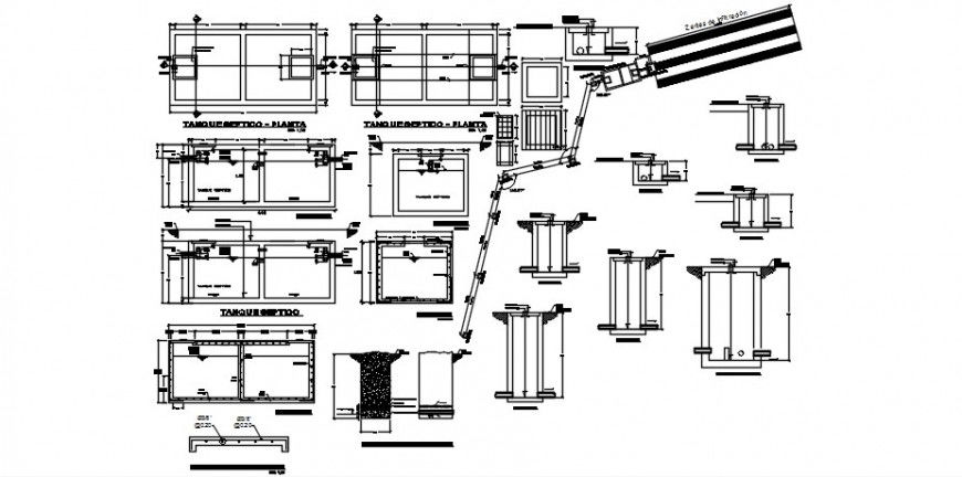 Various structural blocks drawings details autocad file