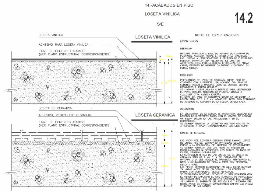 Vinyl folder section plan dwg file