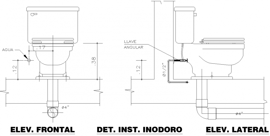 w.c joinery detail drawing dwg file.
