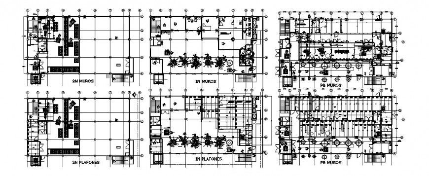 Wall construction detail drawing of the building in dwg AutoCAD file.