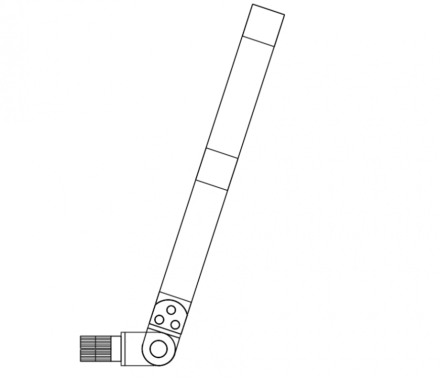 Wall joint reinforcement facade by section cad drawing dwg file