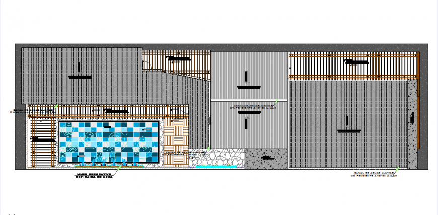 Wall paint elevation plan