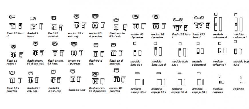 Wash basin utility area design drawing in dwg file