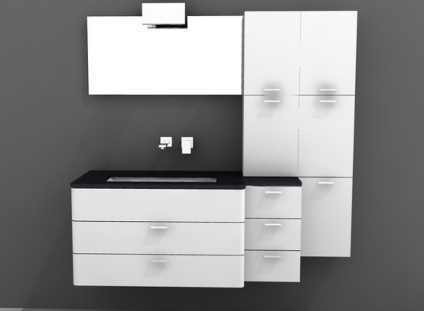3d Wall Ganging Wash Basin Unit With Mounted Tap Max File
