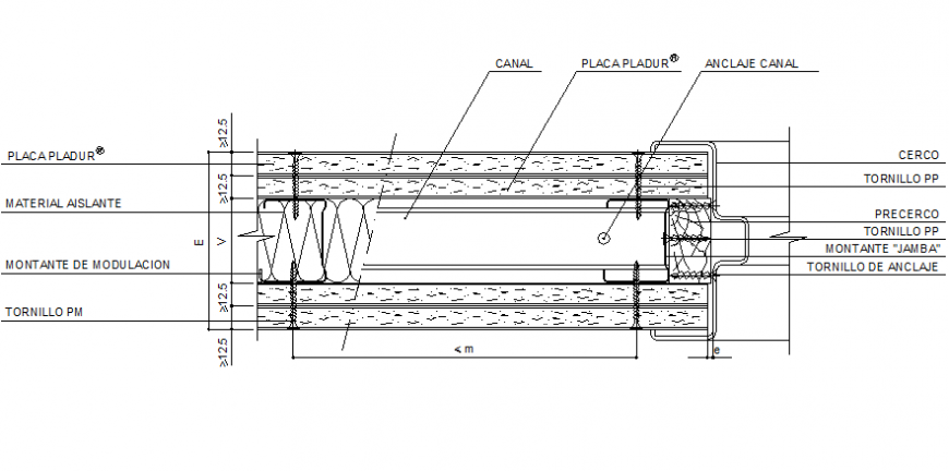 Window  junction joinery detail drawing in dwg file.