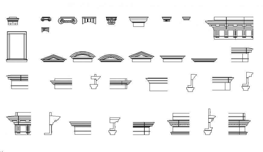 Window & Door Slab Arch detail