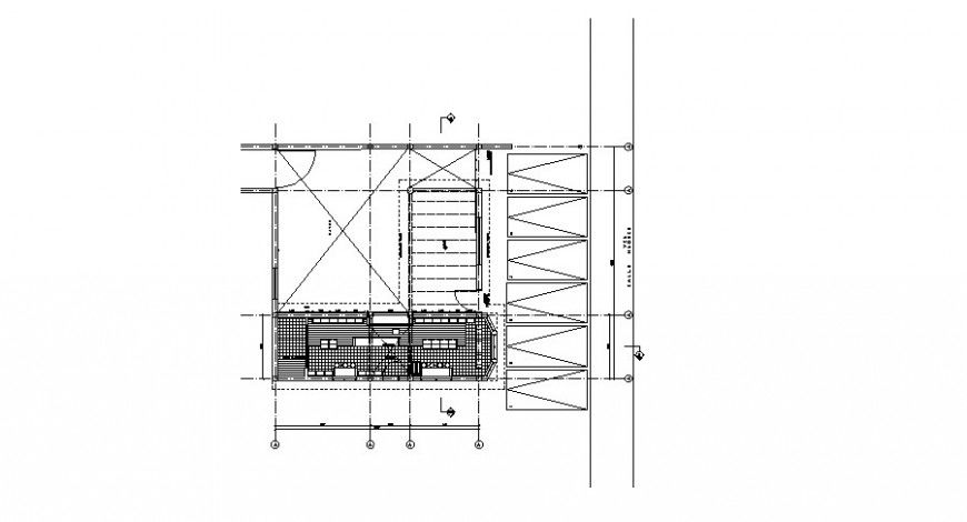 Wine shop architecture layout plan cad drawing details dwg file