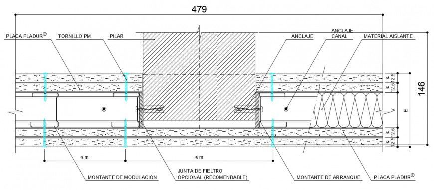 Wood door vertical frame and structure cad drawing details dwg file