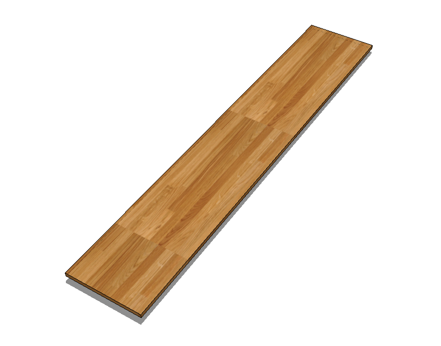 Wooden board detail elevation 3d model layout  CAD block autocad file