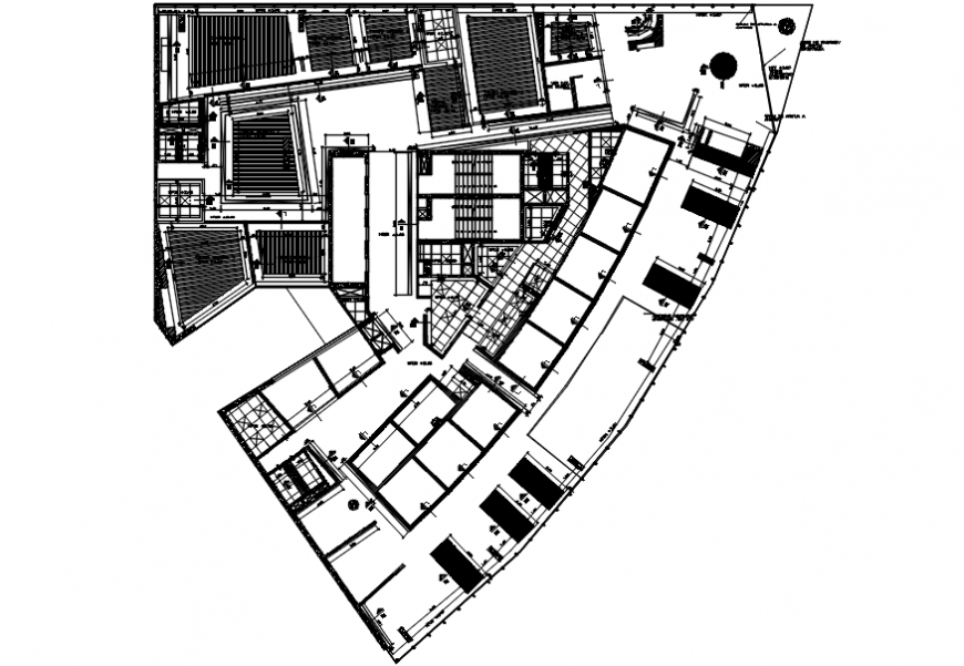 Wooden ceiling structure and construction details dwg file