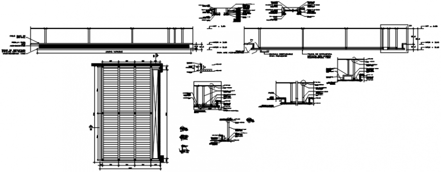 Wooden doors for office elevation and installation drawing details dwg file