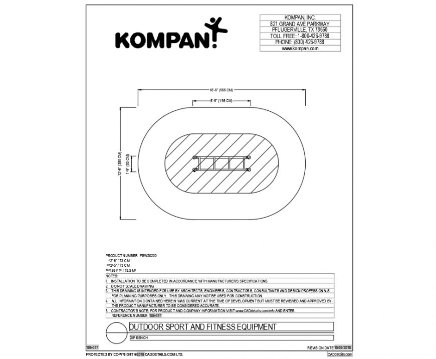 Wooden kids climbing equipment for garden dwg file
