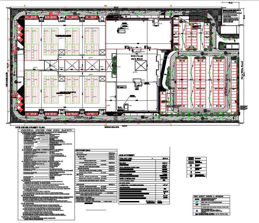 Work Shop Plan Detail in DWG File