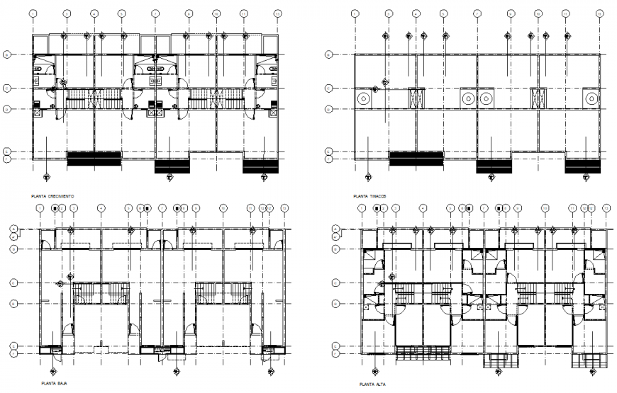 Working house plan detail dwg file