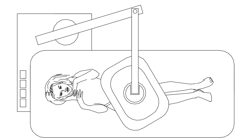 Xray machine top view model file