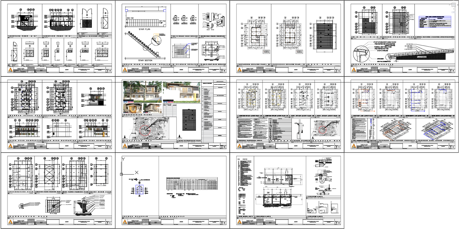 G plus 1 Residential Building Plan With Structural Details 6m x 9m