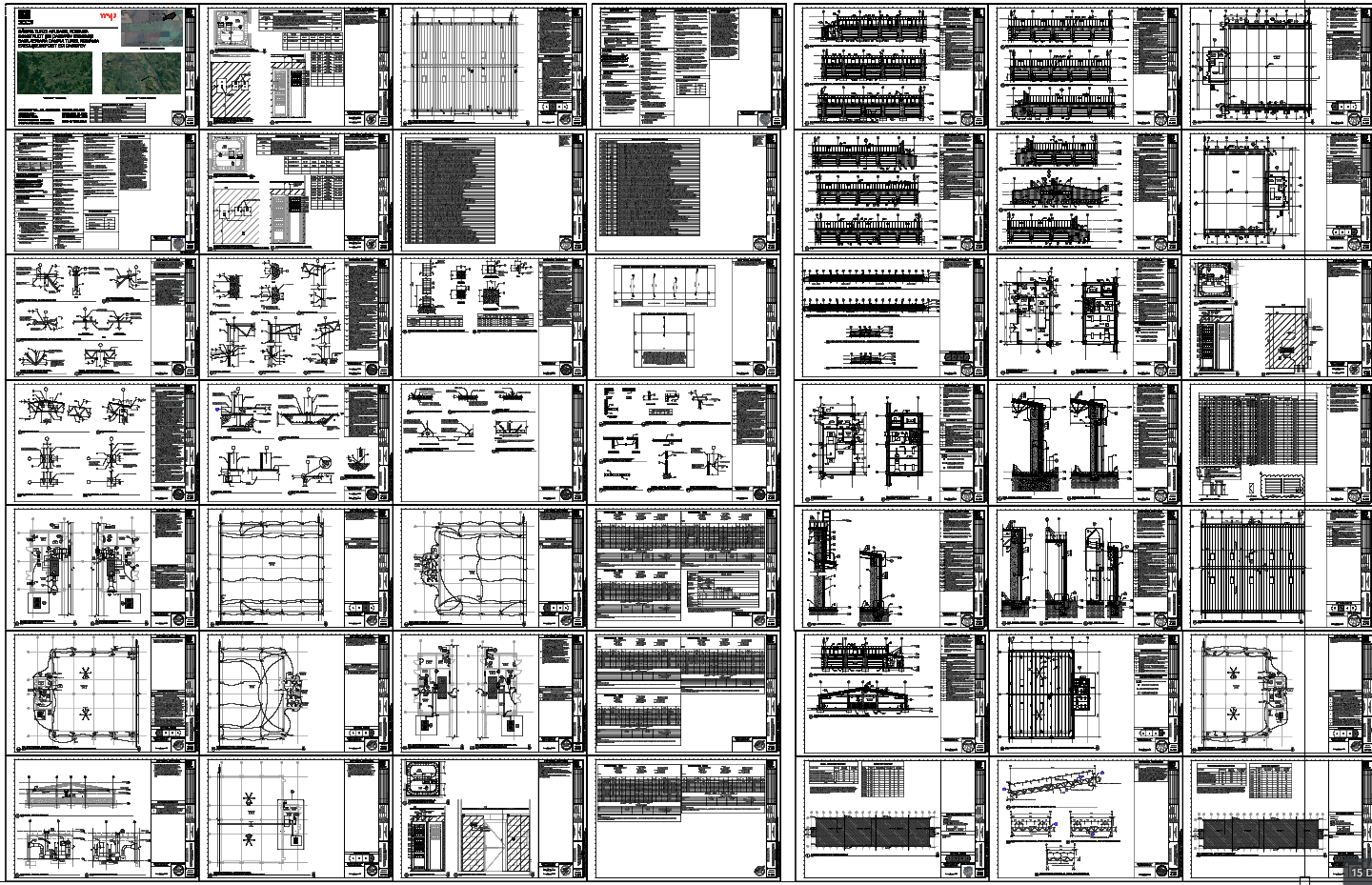 Controlled Humidity Warehouse 5923 Sqm Structural AutoCAD DWG Drawing