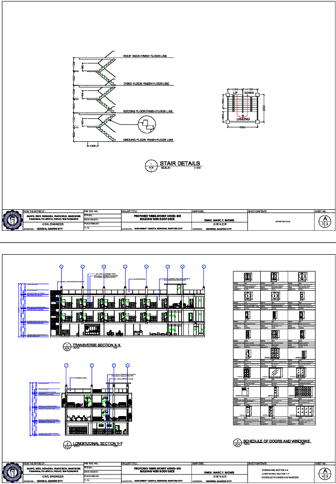 Frame Guide Section View Concrete Frame Structure Section